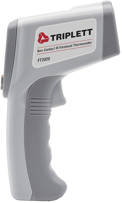 Triplett FT2020 Non-Contact Infrared Thermometer, 89.6 to 108.5°F (32 to 42.5°C)