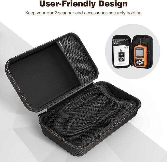 FOXWELL NT630 Plus OBD2 Scanner with NT301 CASE OBD2 Scanner Professional Enhanced