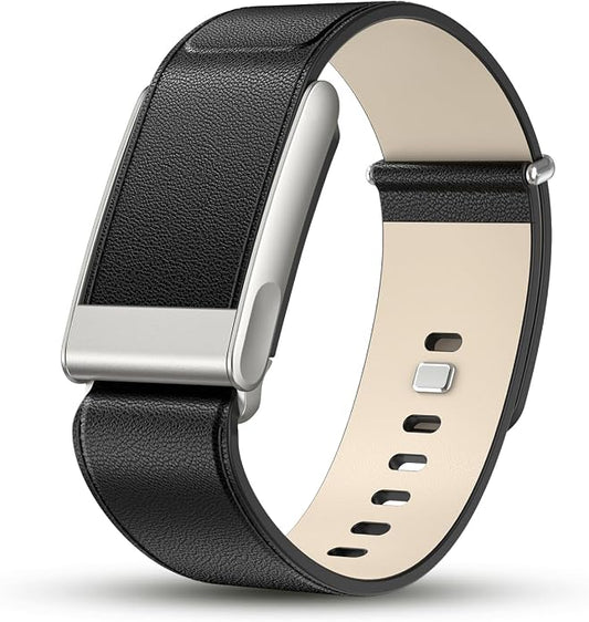 DADO Luxe Tapered Leather Replacement Band Compatible with WHOOP 5.0, One, Peak, and Life Fitness Tracker – Durable & Comfortable | Not for Whoop Gen 4