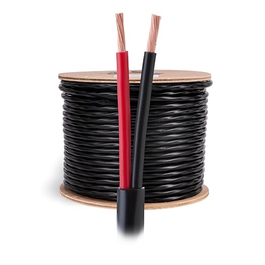 Cables Direct Online Speaker Wire 12 Gauge, 100 ft for Outdoor and Indoor Use, 12/2 CCA (Copper Clad Aluminum) Stranded Bulk Audio Cable, In Ground Direct Burial Waterproof and UV Resistant