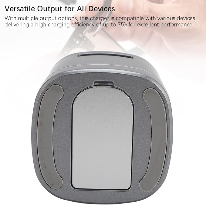 Wireless Charger, 3 in 1 Fast Charging Station 15W Output, Strong Magnetic Alignment, Hidden Earbud Pad for Smartphone, Smartwatch, Earphones