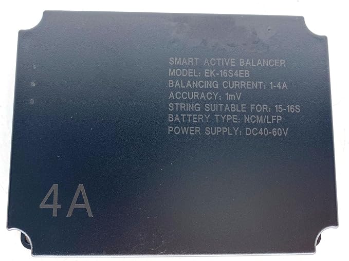 15S 16S 4A Active Equalizer 1mv Precision Li-on Lifepo4 LTO Lithium Battery Capacitor Balancer with Docking Adapter