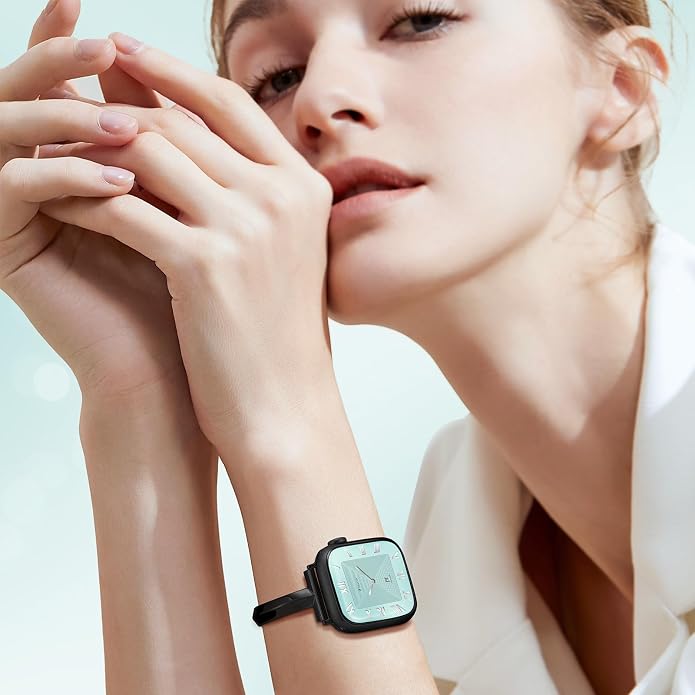 Missair Thin Band Compatible with Apple Watch 38mm 40mm 41mm 42mm 44mm 45mm 46mm 49mm for Women, Slim Bracelet Designer Dressy Stainless Steel Metal Strap for iWatch Series 11 10 9 8 7 6 5 4 SE Ultra