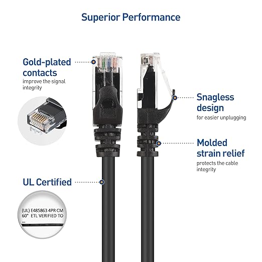 Cable Matters 990ft Extra Long Range Audio Over Ethernet Adapter Kit with Built-in Digital to Analog Converter(DAC), Support Optical Audio Toslink, L/R RCA & 10Gbps Snagless Long Cat 6 Ethernet Cable