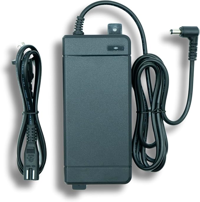 PoE Texas 48 Volt 120 Watt DC Power Supply with Wall Mount Tabs - Compatible with Power Over Ethernet Injectors, Switches, and Other Applications - 100-240V AC Input - 5.5X 2.1mm DC Barrel Connector