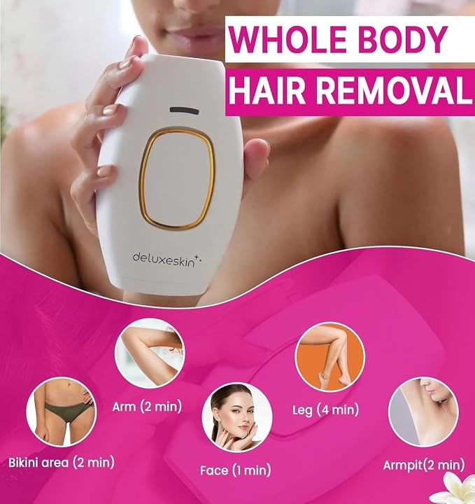 Permanent Hair Removal Device | Hair Removal At Home Use | Facial Hair Removal Device | The Ultimate Skincare Routine for Beautiful, Radiant Skin