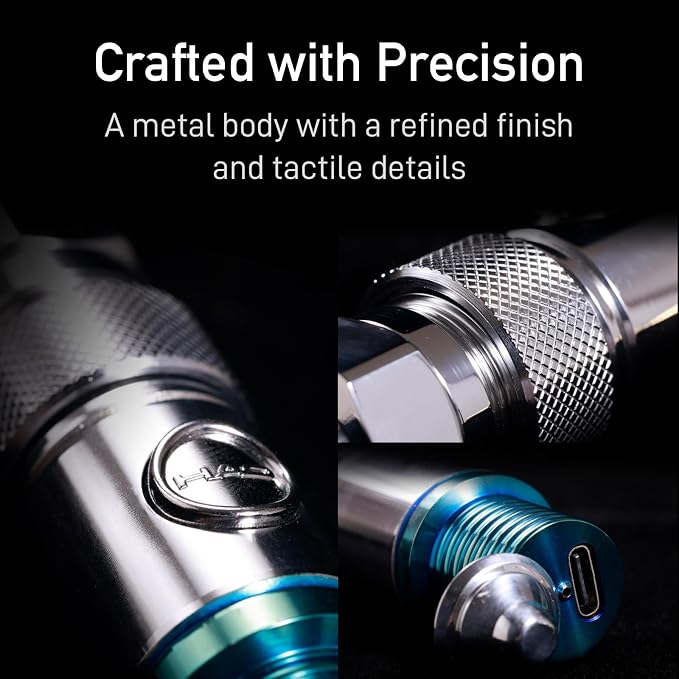 Spark Plug Electric Arc Lighter, Rechargeable Flameless USB-C Metal EDC Gear, Stainless Steel Gift for Men with Gift Box (Green)