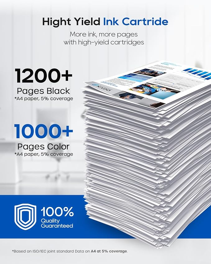 Skydo 910XL Ink Cartridges Combo Pack 910 Ink 8015e 8025e Compatible for 910XL Ink Cartridges for HP Printers for OfficeJet 8015e 8022e 8010 8015 OfficeJet Pro 8020 8025 8028e 8035e Printers (4 Pack)