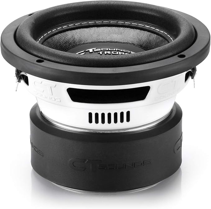 CT Sounds TROPO-6.5-D2 400 Watts Max 6.5 Inch Car Subwoofer Dual 2 Ohm