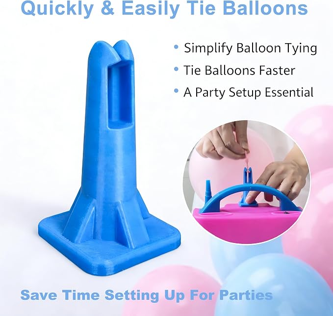 Electric Balloon Pump, Pump Electric, New Fast Balloon Tying Tool,Suitable for Party Decoration, Birthday Celebrations, Wedding Events