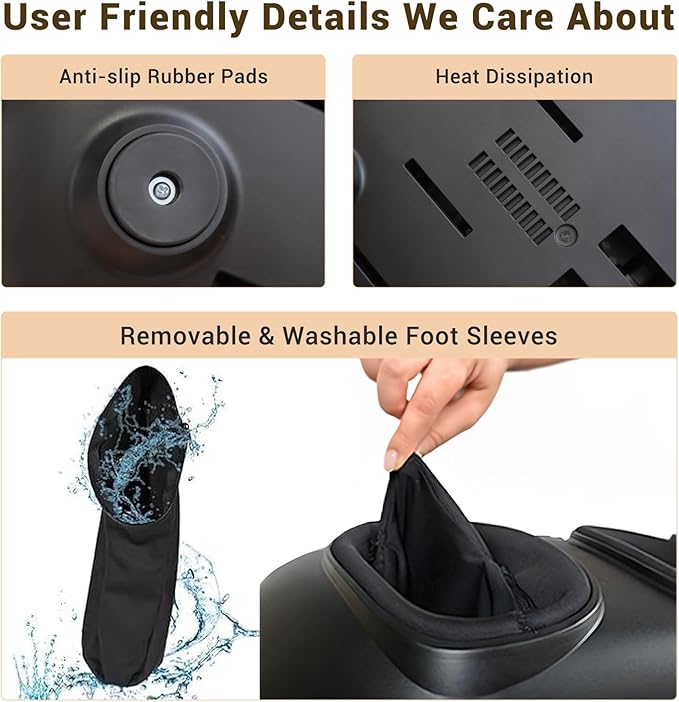 Mynt Shiatsu Foot Massager with Heat, FSA Eligible HSA Approved, Electric Foot Massage Machine for Plantar Fasciitis Neuropathy, Deep Kneading with Control, Fits Up to 14