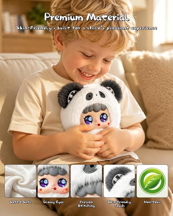 AI Smart Stuffed Animals Kids Toys with ChatGPT, Multilingual Companions, Interactive Games, Memory Training, Smart Interactive Experience, Parental Control App, AI Toys Gift for Girls & Boys
