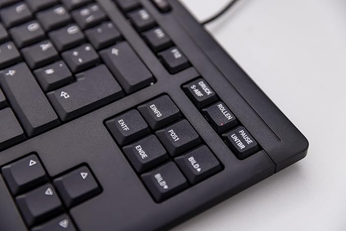 Cherry Stream Keyboard TKL, Wired Keyboard Without Number Pad, Whisper Quiet Keys, Unique Typing Feel, Slim Design, SX Scissor Switches, QWERTY, White-Gray