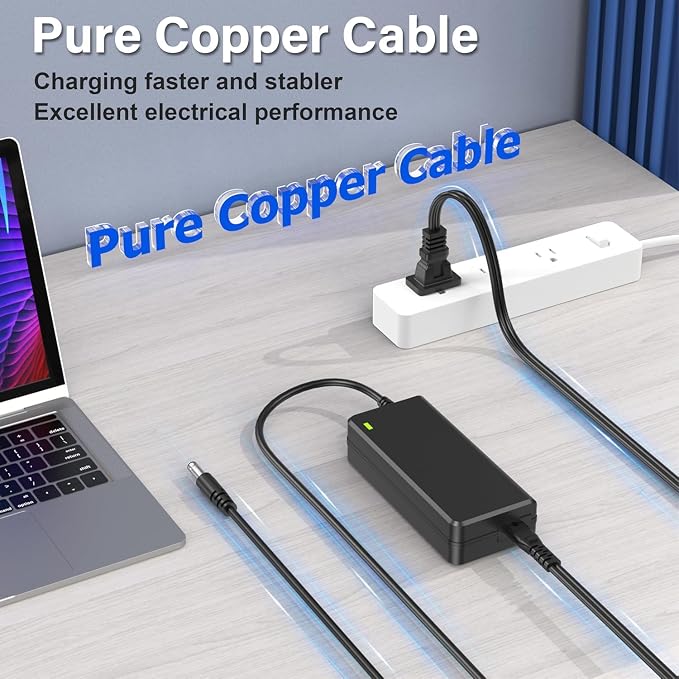 12V Charger for Verizon Internet Gateway Router WiFi Box ARC-XCI55AX LTE 5G NR Home Delta ADH-42BW B ADH42BWB（Only for Older Version）,Perfeidy UL Power Cord for Verizon Router Supply