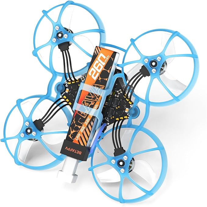 BETAFPV ELRS V3 Air65 Brushless Whoop Quadcopter, Ultralight 1S 65mm Micro Whoop Drone with C03 FPV Camera, G473 5IN1 Air Brushless FC 0702SE Ⅱ 27000KV Motors for FPV Racing Indoor & Outdoor