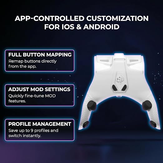 Collective Minds Xbox Strikepack Horizon Vista M.O.D. Pack – Wired Controller Mod with Programmable Back Buttons for Xbox Series X|S and Xbox One, App-Powered Customization, Anti-Recoil M.O.D.s, Effortless Control