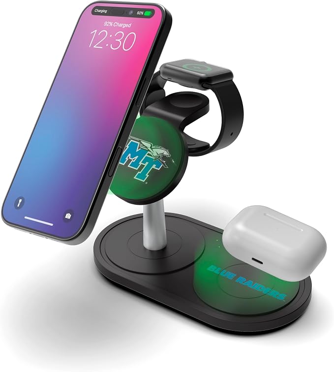 SOAR Collegiate 3-in-1 Wireless Charging Station