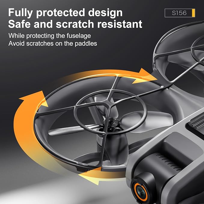 Drone With Large Screen Remote Control (4.92in) , Mini Airplane with Dual Cameras, 2 Batteries, 360° Flips, Full Propeller Guard Protection for Anti-Collision, Brushless Motor, Hovering, Quadcopter with Optical Flow Positioning, RC Helicopter for Adult...