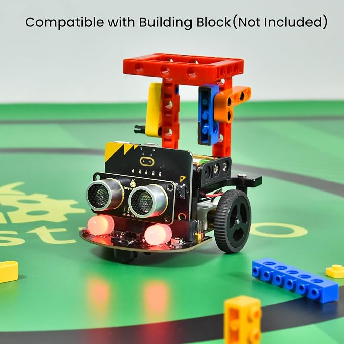 KEYESTUDIO Micro:bit V2 Robot + 37 Sensors Starter Kit for Microbit