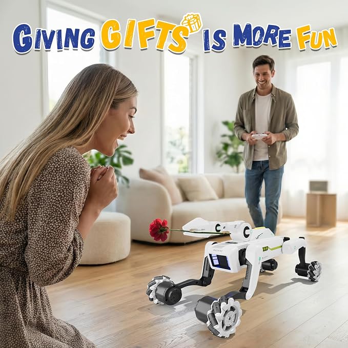 Attachable & Detachable Claw Attachment for Robot Dog Toys