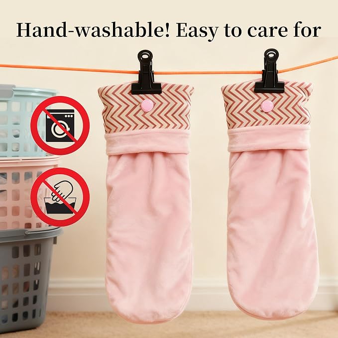 3-in-1 Heated Foot Warmers for Sleeping & Office, 5000mAh Battery Lasts All Night, 3 Adjustable Heat Settings, Electric Warming Socks/Mat for Women with Cold Feet