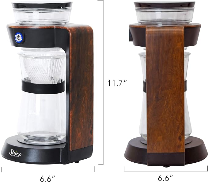 Tribest Shine Kitchen Co. Autopour SCH-150 Automatic Pour Over Coffee Machine