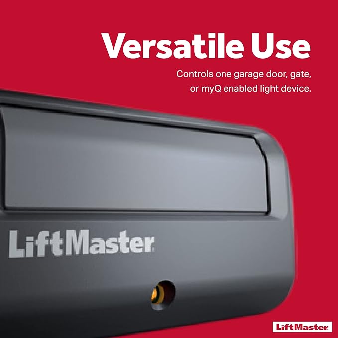 LiftMaster 891LM Security+ 2.0 1-Button Gate Operator Remote Control with Visor Clip - Pack of 2