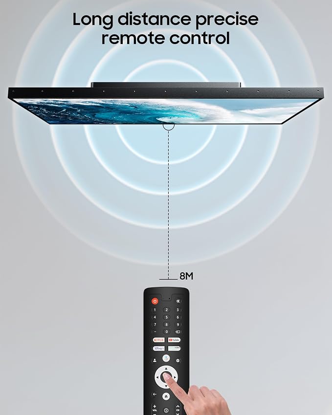Sylvox 3-in-1 Remote Control for Outdoor TVs - Compatible with Deck Pro 2.0, Pool Pro 2.0, QLED Series, IP66 Waterproof