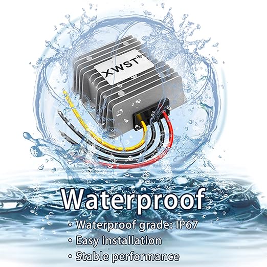 9V-36V to 12V Stabilizer Boost Buck Converter 10A 120W Waterproof Auto Step Up Down Voltage Regulator 12V Volt Transformer Module