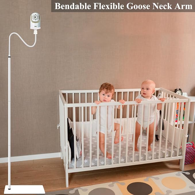 Baby Monitor Floor Stand Mount Compatible with Optics DXR-8 PRO & DXR-8