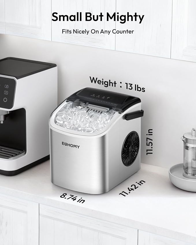 EUHOMY Ice Maker Machine