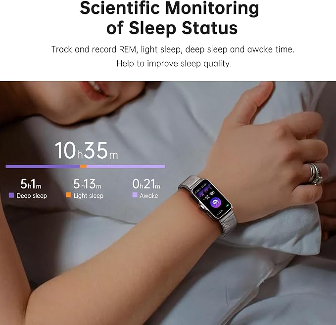 Health Fitness Tracker, Smart Watch with 24/7 Heart Rate and Blood Oxy-gen Monitor, Sleep Tracker with IP68 Waterproof, Activity Tracker Pedometer Step Counter for Women Men