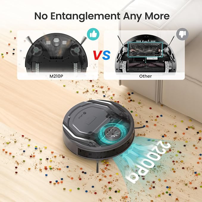 Lefant M210Pro Robot Vacuum Cleaner with Remote Control