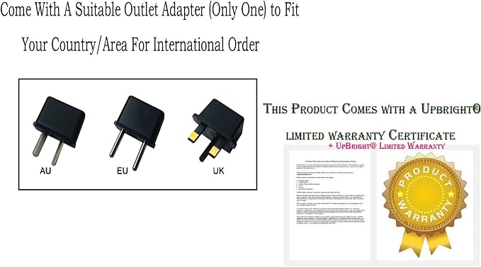UpBright AC Adapter Compatible with X Hover-1 Rebel H1-REBL 25.2V 2.0Ah Li-ion Battery Hover board Electric Scooter DSA-REBL-BLK XHover-1 HLT-118A-2940400U FY0132940400 CP294040A 29.4VDC Power Charger