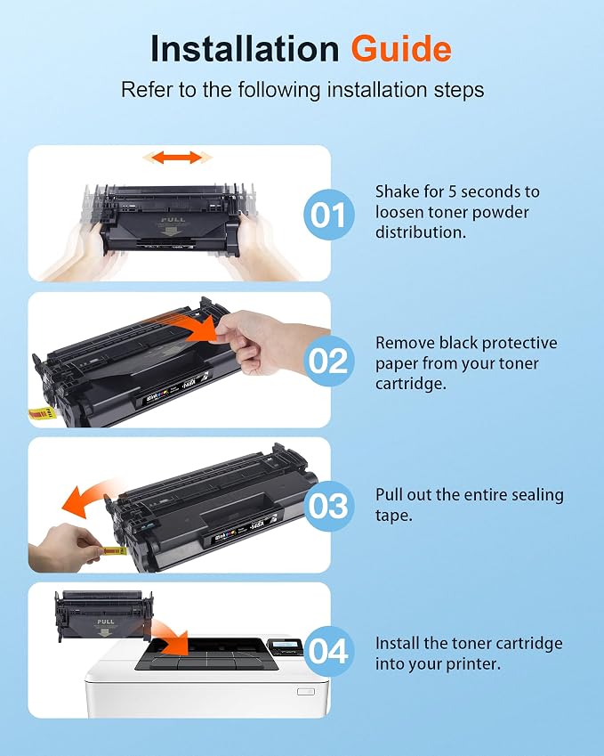 E-Z Ink Pro 148A Toner Cartridge 4001n 4101fdw Replacement for HP 148A Toner Cartridge W1480A 148X W1480X to Use with HP LaserJet Pro 4001n 4101fdw 4001dn 4001dw 4101fdn 4101dw Printer (2 Pack)