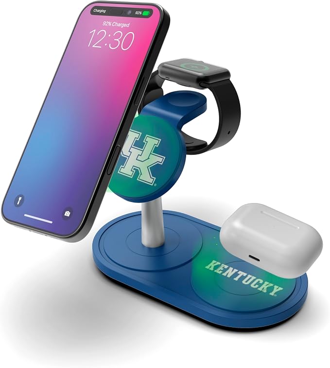 SOAR Collegiate 3-in-1 Wireless Charging Station