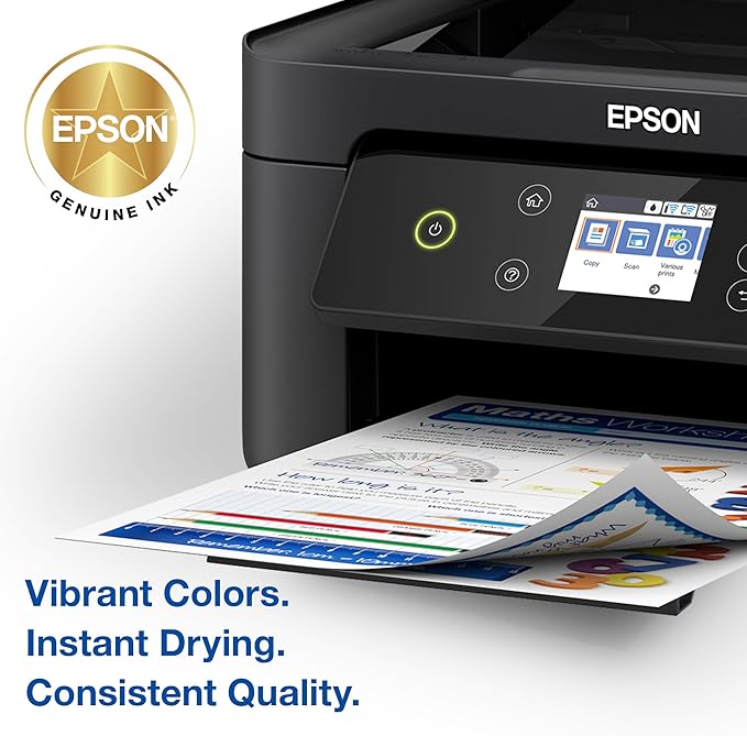 Epson 212 Claria Ink High Capacity Black & Standard Color Cartridge Combo Pack (T212XL-BCS) Works with Workforce WF-2830,2850 and Expression XP-4100,4105,(Pack of 2)