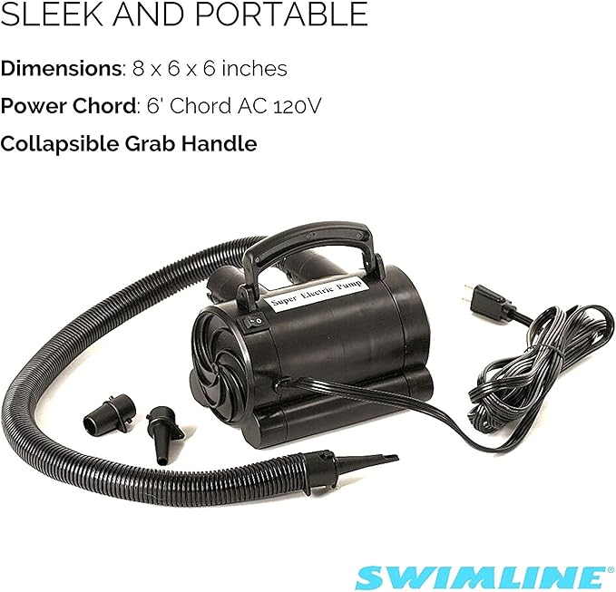 Swimline Electric Pump for Inflatables