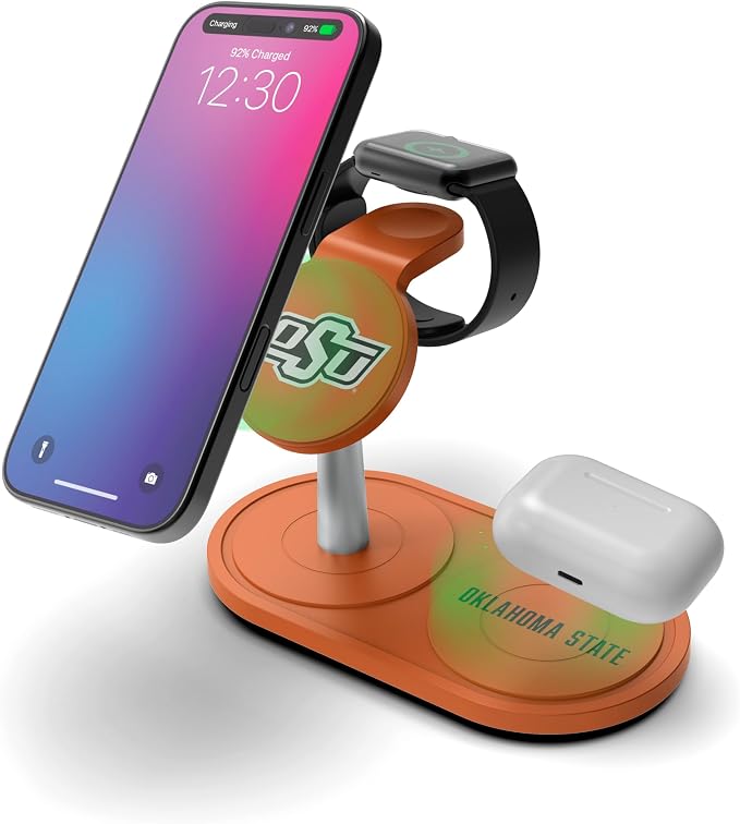 SOAR Collegiate 3-in-1 Wireless Charging Station