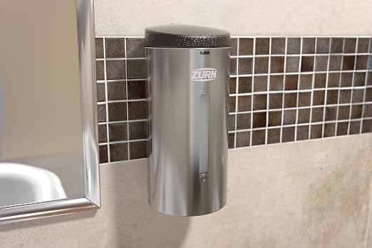 Zurn Z6900-SD-WM Sensor Wall-Mount Liquid Hand Soap/Sanitizer Dispenser in Chrome, Battery