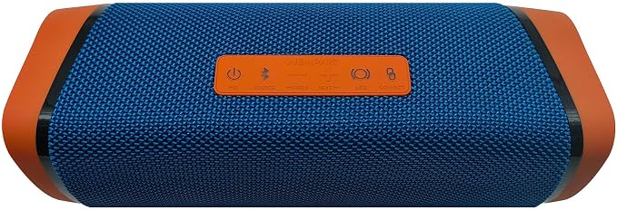 Memphis 60MFLOWBT Flow - Wireless Bluetooth & AUX Speaker, IPX7 Water Resistance, Blue - 60th Anniversary Edition