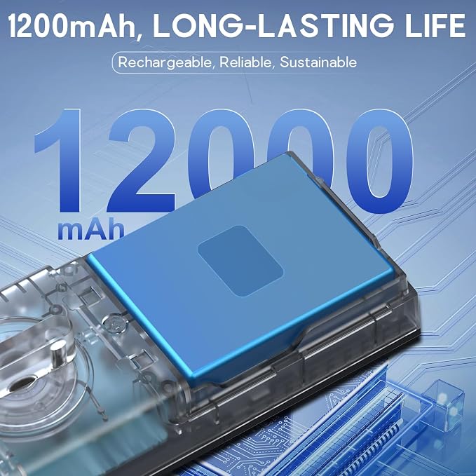 12000mAh Rechargeable Battery for eufy Security S220 S230 S231 S330 E330 3-in-1 Video Smart Door Lock E31 and Smart Drop, T8520 T8520S T8520J11 T8531 E8531JY1 T8520T11 Security Smart Lock