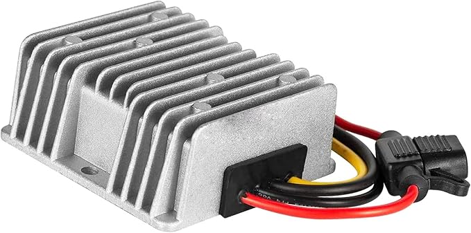 DC Voltage Converter Regulator 36V 48V Step Down to 12V 10A 120W, Waterproof Voltage Reducer, High-Power Power Supply Module Buck Transformer, for Golf Cart, forklifts, Car