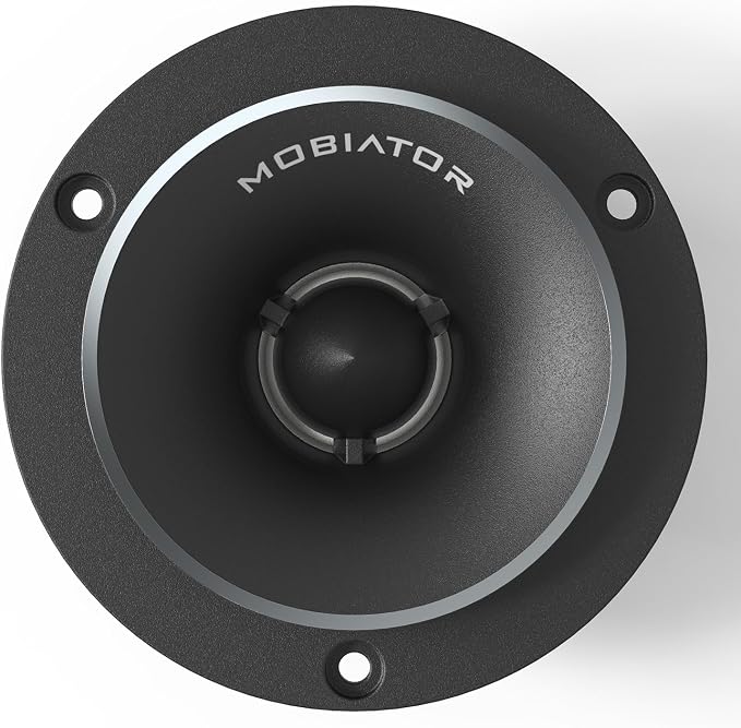 T200 3.75” High Compression Car Bullet Super Tweeters | Aluminum Diaphragm, 1” High Temperature Kapton Voice Coil, 400W Max, Built-in Crossover - Pro Car Audio Tweeter (Pair)
