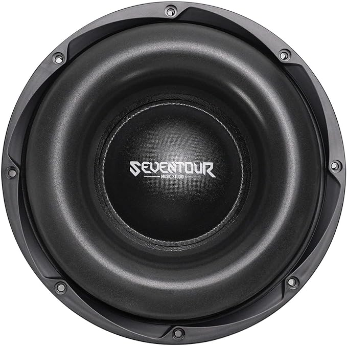 Seventour 10 inch 1200W Max Power Car Audio Dual 4 Ohm Car Subwoofer (10" - Dual 4 Ohm)