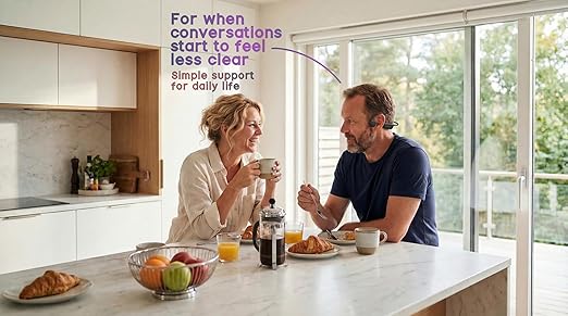 CORE Bone Conduction Sound Amplifier – Open-Ear Personal Listening Wearable for Clearer Conversations