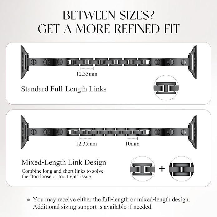 Missair Slim Bands Compatible with Apple Watch 38mm 40mm 41mm 42mm 44mm 45mm 46mm 49mm for Women, Thin Bracelet Dressy Designer Stainless Steel Metal Strap for iWatch Series 11 10 9 8 7 6 5 4 SE Ultra