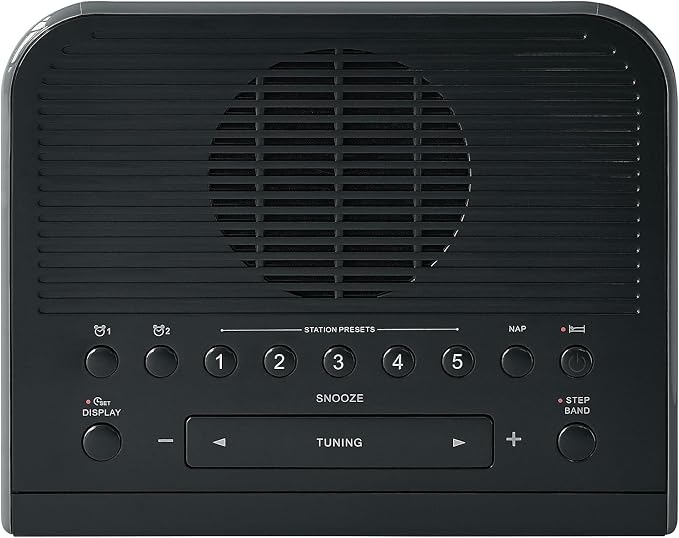 Sangean RCR-5BK AM/FM Digital Tuning Clock Radio