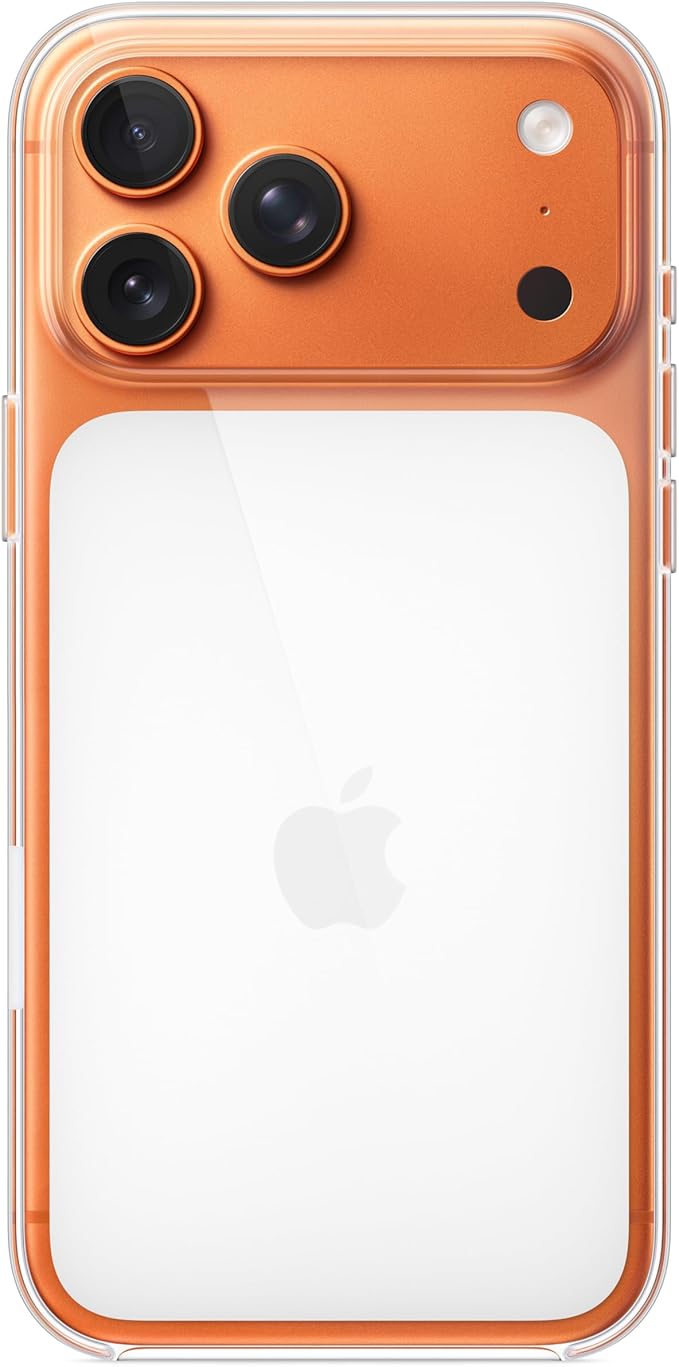 Apple iPhone 17 Pro Max Clear Case with MagSafe MagSafe and Camera Control: Lightweight Phone Case, Wireless Charging Compatible, Smooth Glossy Finish