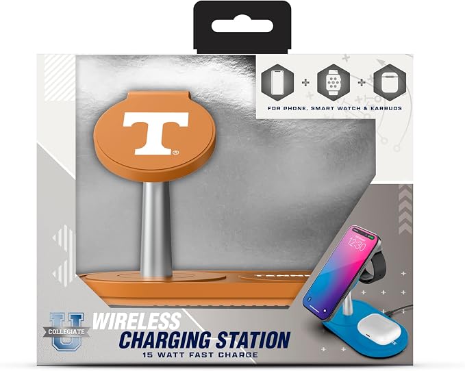 SOAR Collegiate 3-in-1 Wireless Charging Station